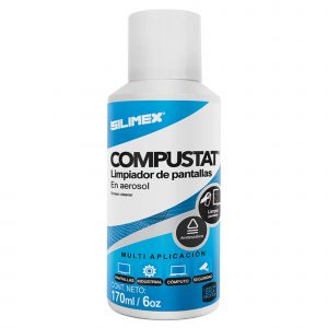 Limpiador anti-estático de pantallas, Silimex Compustat, 170 ML