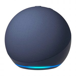 Amazon Echo Dot 5th Gen con asistente virtual Alexa, Deep Sea Blue