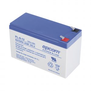 Batería Epcom de 12V-9AH, de reemplazo para Nobreak