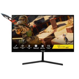 Monitor LED de 23.8” Ocelot Gaming Rookie OM-E24, Full HD, 75 Hz, 5 ms, HDMI/VGA, Negro