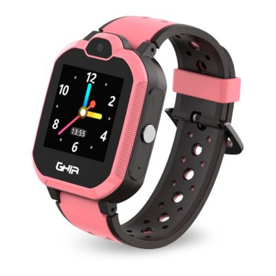 Smartwatch Ghia Kids 4G, Touch, Bluetooth, Android/iOS, Rosa