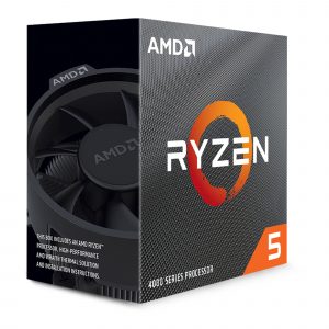 Procesador AMD Ryzen™ 5 4600G, AM4, 6 Core, 12 Threads, 3.7 GHz, Wraith Stealth