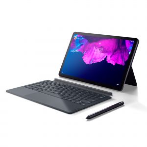 Lenovo Tab P11 with Keyboard Pack and Precision Pen 2 2K de 11”, 4G LTE 6GB/128GB, Android 10, Slate Grey