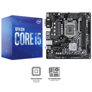 Kit de Actualización –  Intel Core i5-10400, Asrock H510M-HVS