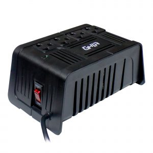 Regulador de Voltaje de 1000VA/400W, Ghia GVR-010, 4 Contactos