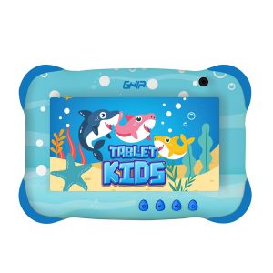 Ghia Kids Tableta de 7”, 2GB/32GB, Android 13, Tiburón