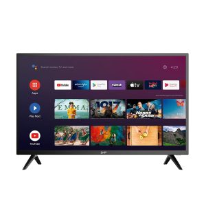 Televisión de 55” Ghia G55ATV22, 4K Ultra HD, Smart Android TV, Negro